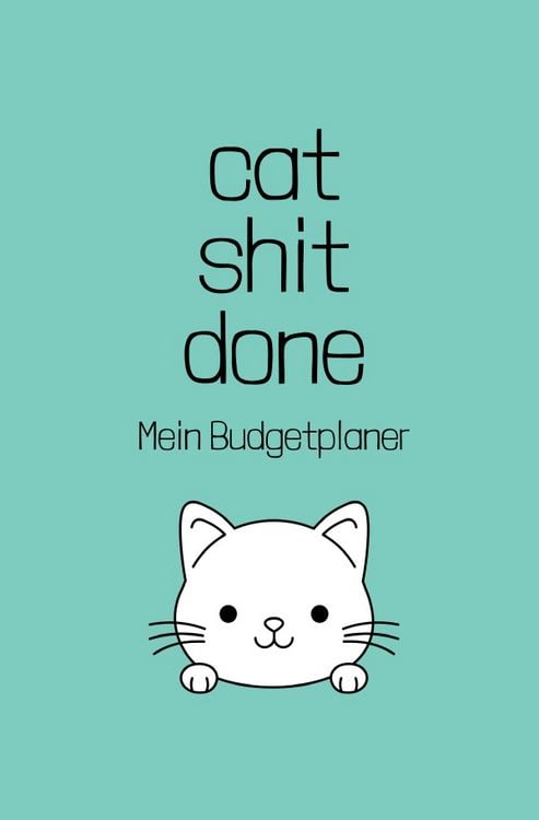Produktbild: Budgetplaner / cat shit done - Mein Budgetplaner