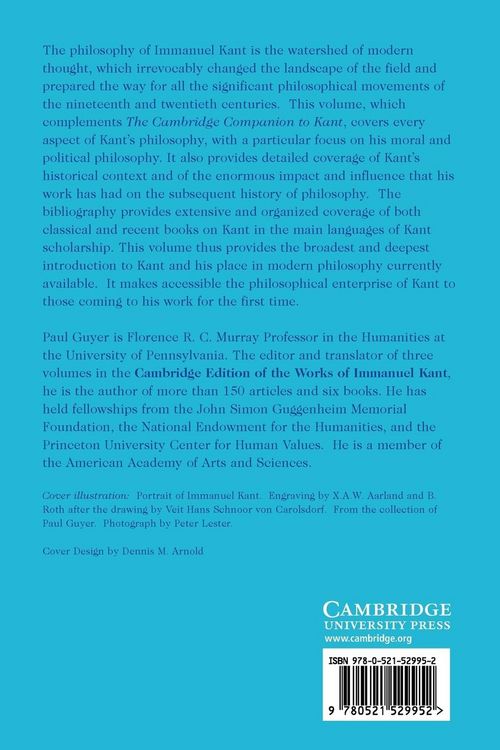 Produktbild: The Cambridge Companion to Kant and Modern Philosophy