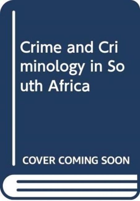 Produktbild: Crime and Criminology in South Africa