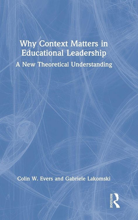Produktbild: Why Context Matters in Educational Leadership