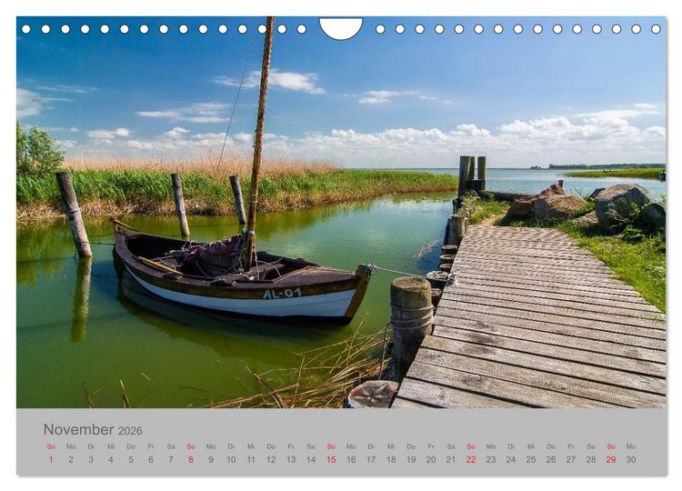 Produktbild: Ostsee, Fischland-Dar&szlig; (Wandkalender 2026 DIN A4 quer), CALVENDO Monatskalender