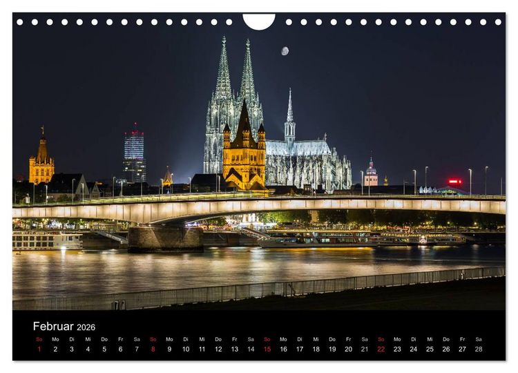Produktbild: K&ouml;lner - Blickwinkel (Wandkalender 2026 DIN A4 quer), CALVENDO Monatskalender