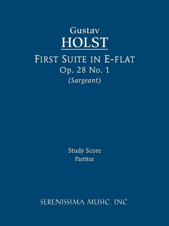 Produktbild: First Suite in E-flat, Op.28 No.1