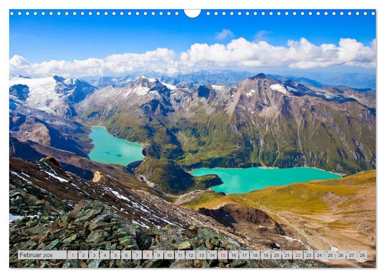 Produktbild: Die Hochgebirgs-Stauseen (Wandkalender 2026 DIN A3 quer), CALVENDO Monatskalender