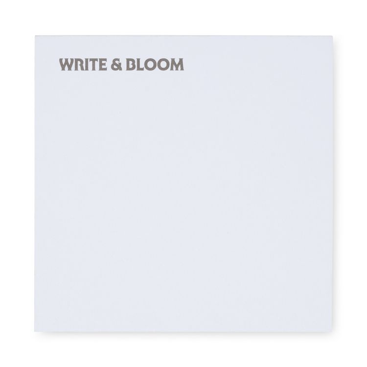 Produktbild: Notizblock Chrysanthemen