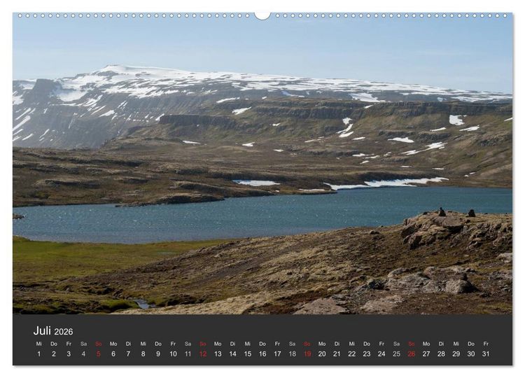Produktbild: Island Highlights (hochwertiger Premium Wandkalender 2026 DIN A2 quer), Kunstdruck in Hochglanz