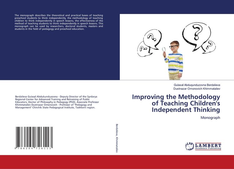 Produktbild: Improving the Methodology of Teaching Children's Independent Thinking