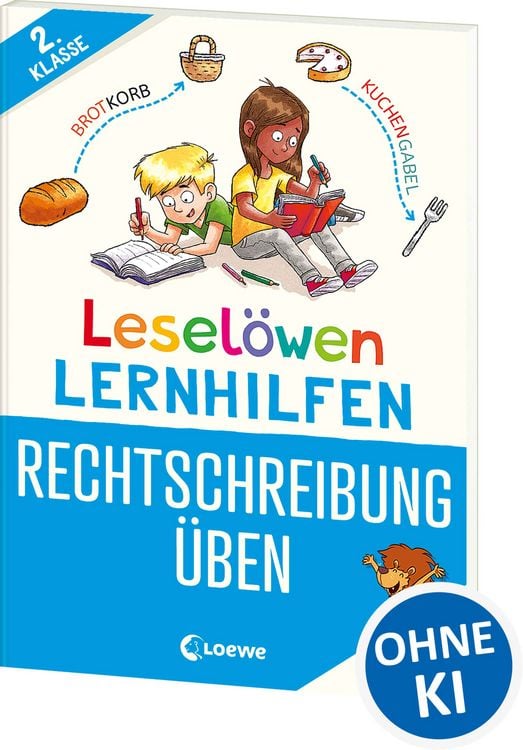 Produktbild: Lesel&ouml;wen Lernhilfen - Rechtschreibung &uuml;ben - 2. Klasse