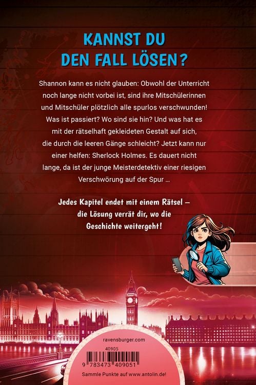 Produktbild: Sherlock & You, Band 2 - Das R&auml;tsel um die verlassene Schule