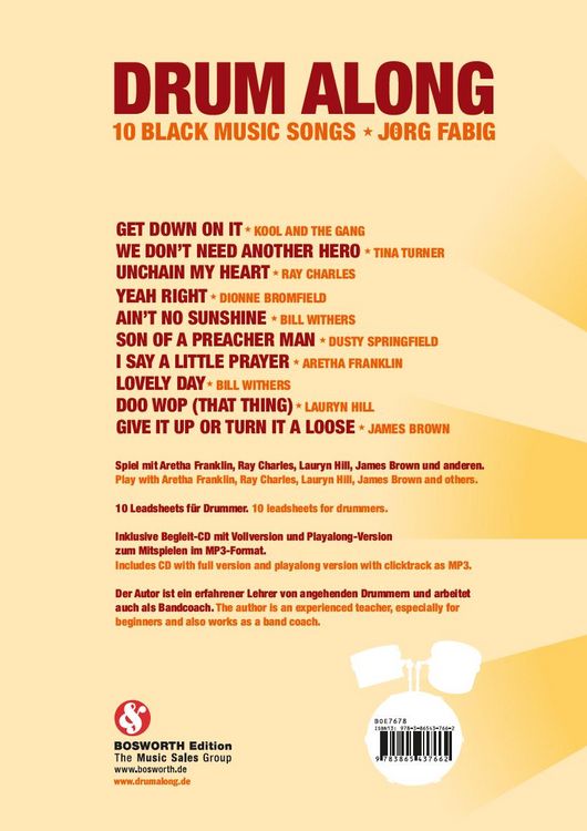Produktbild: Drum Along - 10 Black Music Songs