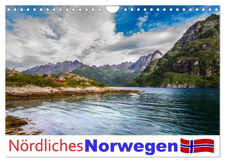 Produktbild: N&ouml;rdliches Norwegen (Wandkalender 2026 DIN A4 quer), CALVENDO Monatskalender