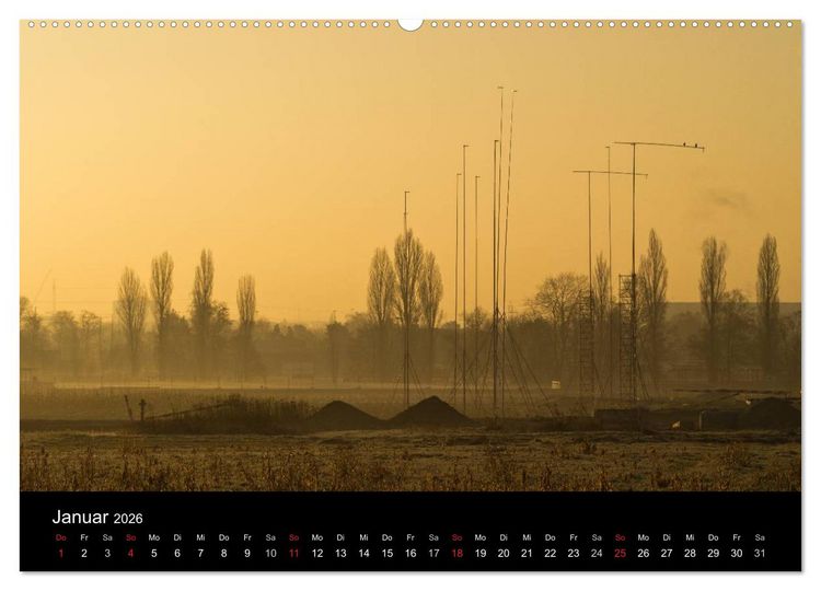 Produktbild: Baustellen (hochwertiger Premium Wandkalender 2026 DIN A2 quer), Kunstdruck in Hochglanz