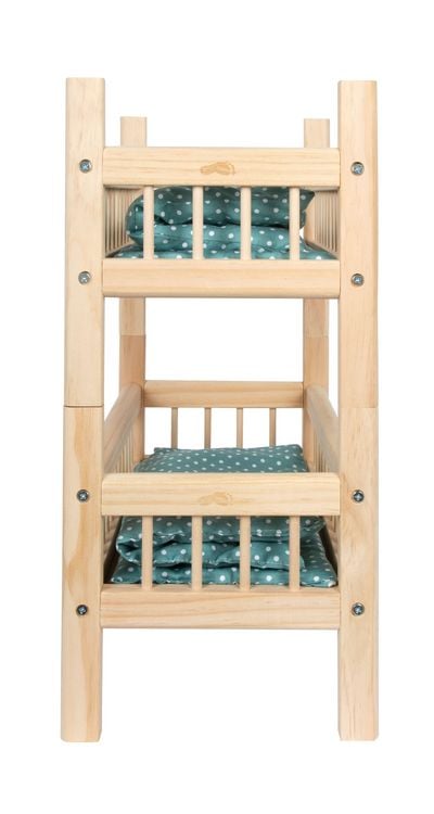 Produktbild: Puppenhochbett natur