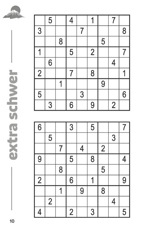Produktbild: Maxi-Buch Sudoku Band 10