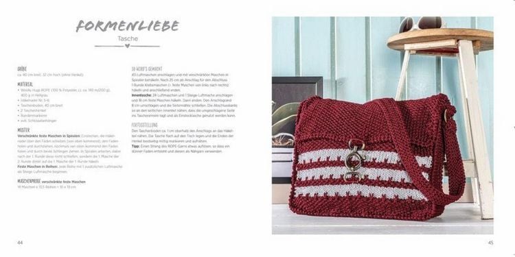 Produktbild: Woolly Hugs Taschen & Wohn-Deko stricken aus ROPE-Garn