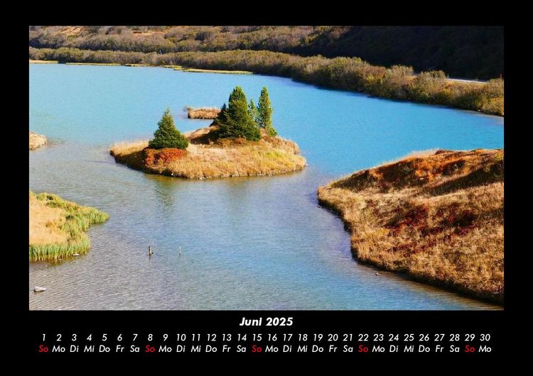 Produktbild: Die Seen der Erde 2025 Fotokalender DIN A3