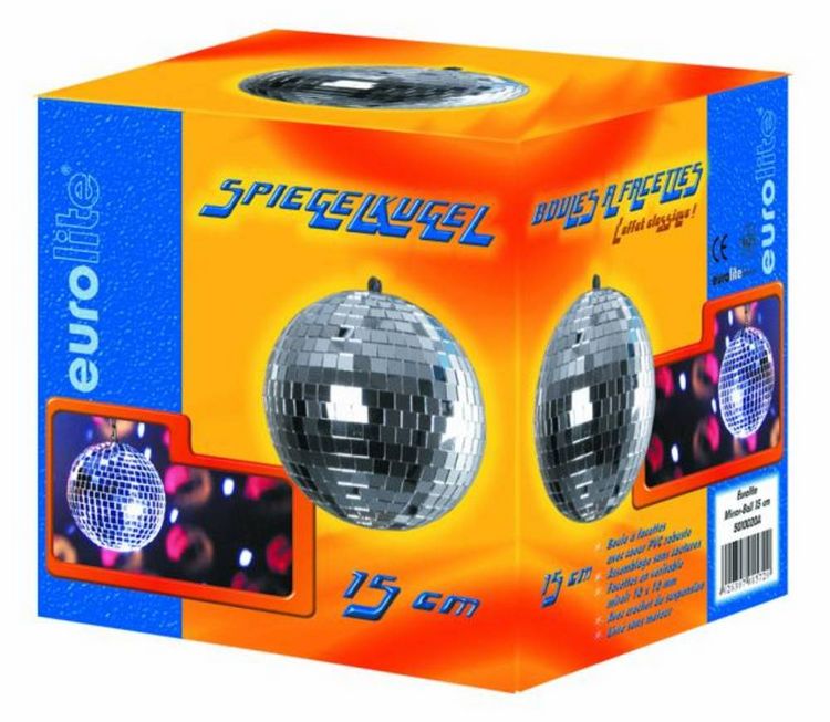 Produktbild: Eurolite 50100210 Mini Discokugel 15 cm