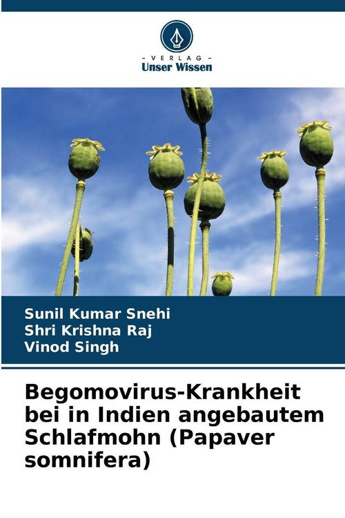 Produktbild: Begomovirus-Krankheit bei in Indien angebautem Schlafmohn (Papaver somnifera)