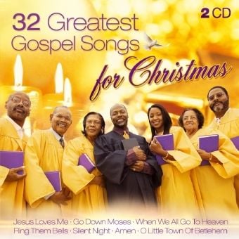Produktbild: 32 Greatest Gospel Songs For Christmas