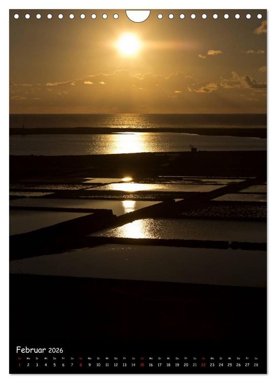 Produktbild: Lanzarote (Wandkalender 2026 DIN A4 hoch), CALVENDO Monatskalender
