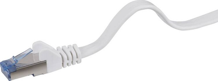 Produktbild: Renkforce RF-4149855 RJ45 Patchkabel CAT 6a U/FTP 20.00 m Grau hochflexibel, mit Rastnasenschutz, Flammwidrig 1 St.