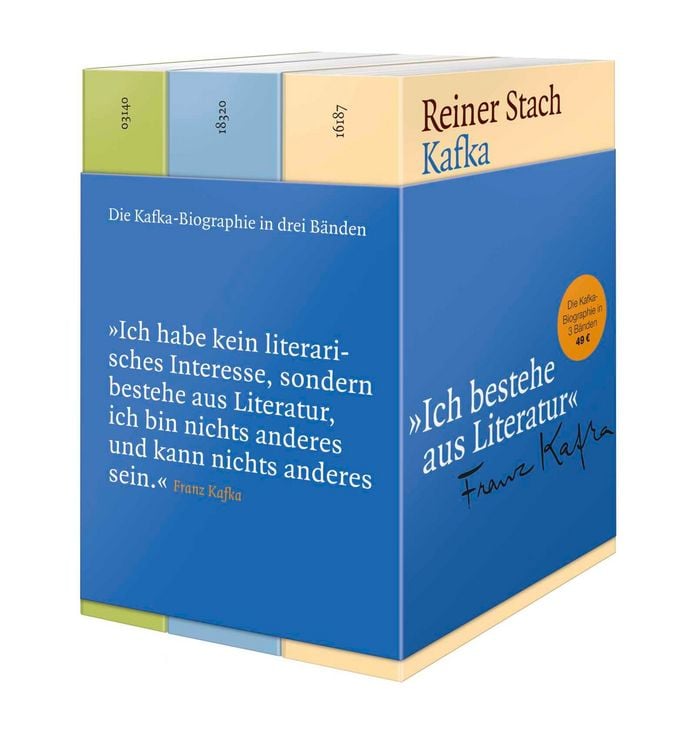 Produktbild: Die Kafka-Biographie in drei B&auml;nden