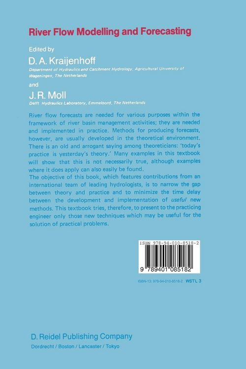 Produktbild: River Flow Modelling and Forecasting