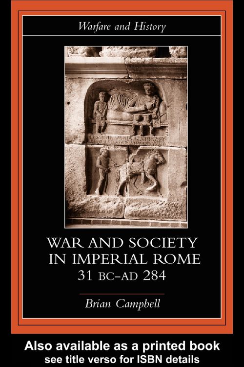 Produktbild: Warfare and Society in Imperial Rome, C. 31 BC-AD 280