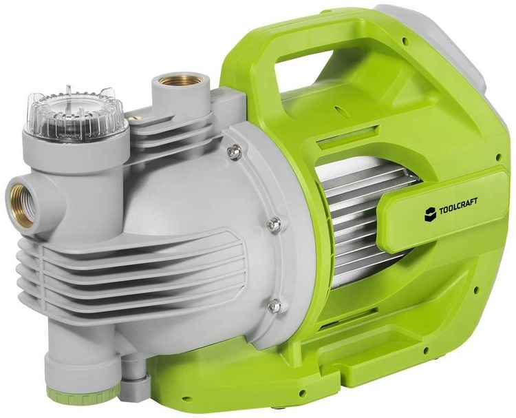 Produktbild: TOOLCRAFT TO-8992896 Gartenpumpe mit Filter 7000 l/h 53m