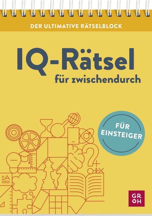 Produktbild: Der ultimative R&auml;tselblock &ndash; IQ-R&auml;tsel f&uuml;r zwischendurch
