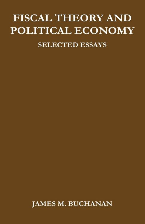Produktbild: Fiscal Theory and Political Economy