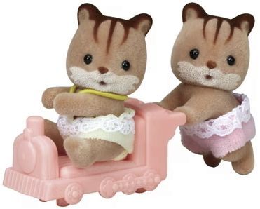 Produktbild: Sylvanian Families 5421 - Walnuss Eichh&ouml;rnchen Zwillinge