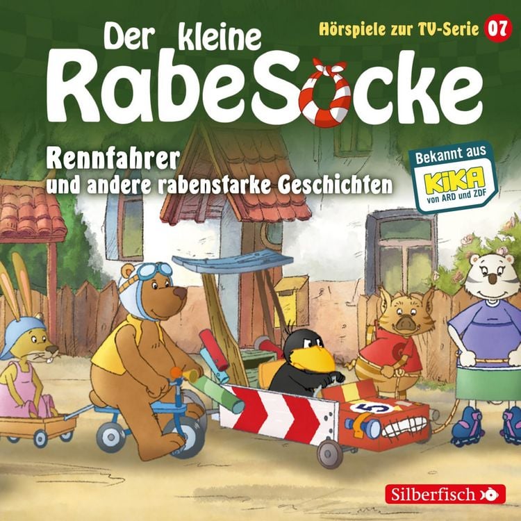 Bild vom Artikel Rennfahrer, Diamantenfieber, Die Rasselbande (Der kleine Rabe Socke - Hörspiele zur TV Serie 7) (Hörspiel) vom Autor Katja Grübel
