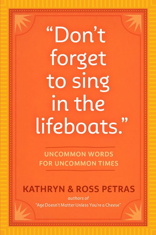 Produktbild: "Don't Forget to Sing in the Lifeboats"