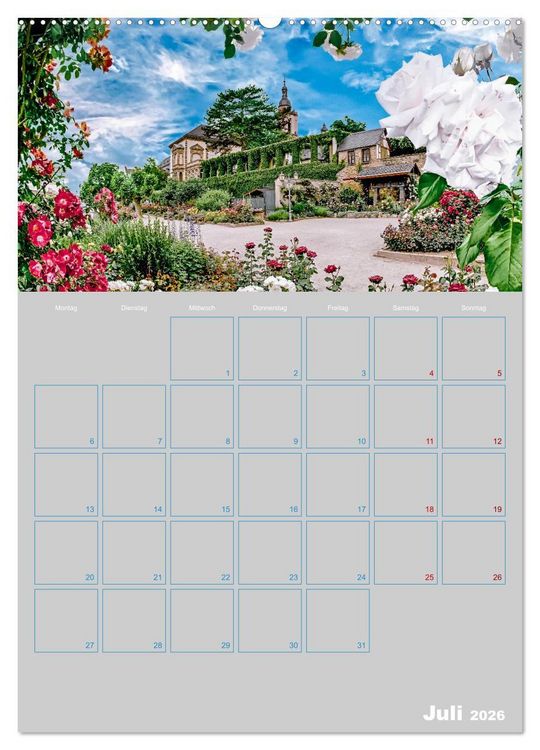 Produktbild: ELTVILLE &ndash; Wein-, Sekt- und Rosenstadt am Rhein (hochwertiger Premium Wandkalender 2026 DIN A2 hoch), Kunstdruck in Hochglanz