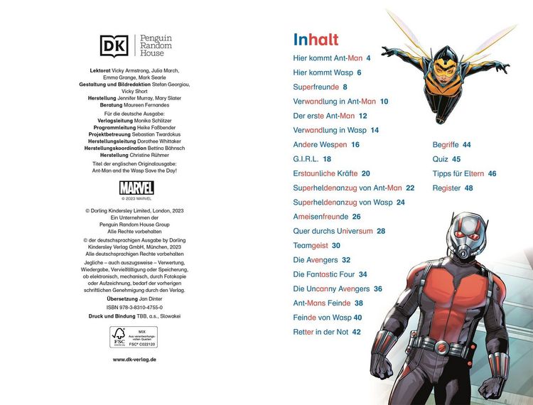 Produktbild: SUPERLESER! MARVEL Ant-Man und Wasp Superstarkes Heldenteam