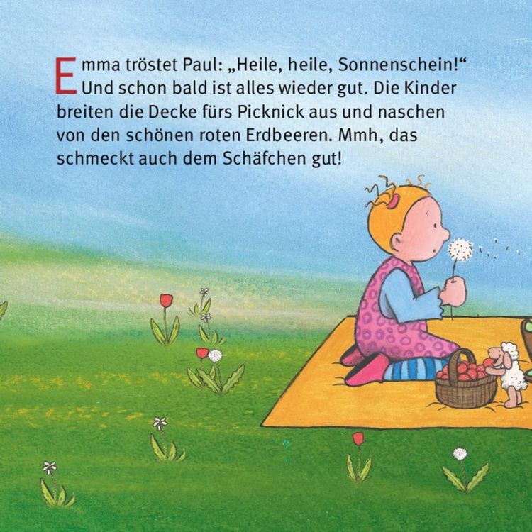 Die Jahreszeiten erleben mit Emma und Paul. Mini-Bilderbuch.