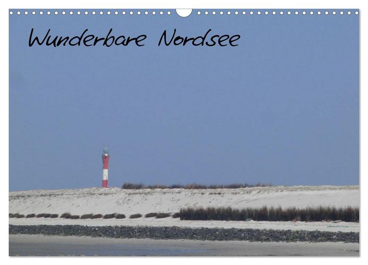 Produktbild: Wunderbare Nordsee (Wandkalender 2026 DIN A3 quer), CALVENDO Monatskalender