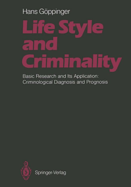 Produktbild: Life Style and Criminality