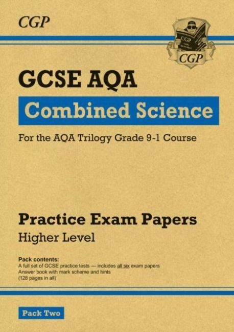 Produktbild: GCSE Combined Science AQA Practice Papers: Higher Pack 2