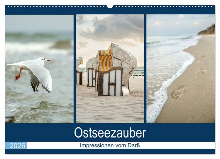 Produktbild: Ostseezauber (Wandkalender 2026 DIN A2 quer), CALVENDO Monatskalender