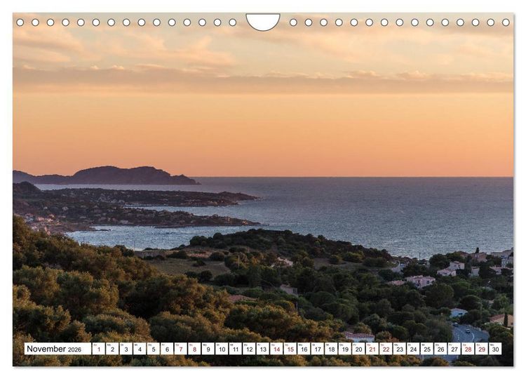 Produktbild: Korsika - Insel des Gl&uuml;cks (Wandkalender 2026 DIN A4 quer), CALVENDO Monatskalender