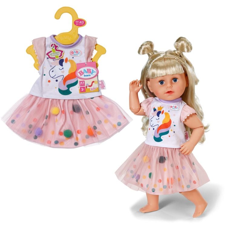 Bild vom Artikel BABY born Einhornkleid mit Tutu 43cm vom Autor 