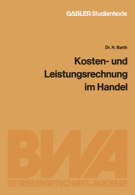 Produktbild: Kosten- und Leistungsrechnung im Handel