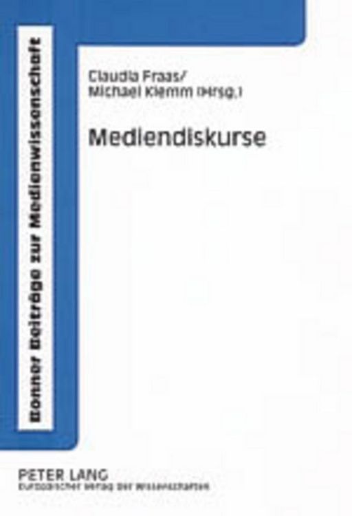 Produktbild: Mediendiskurse