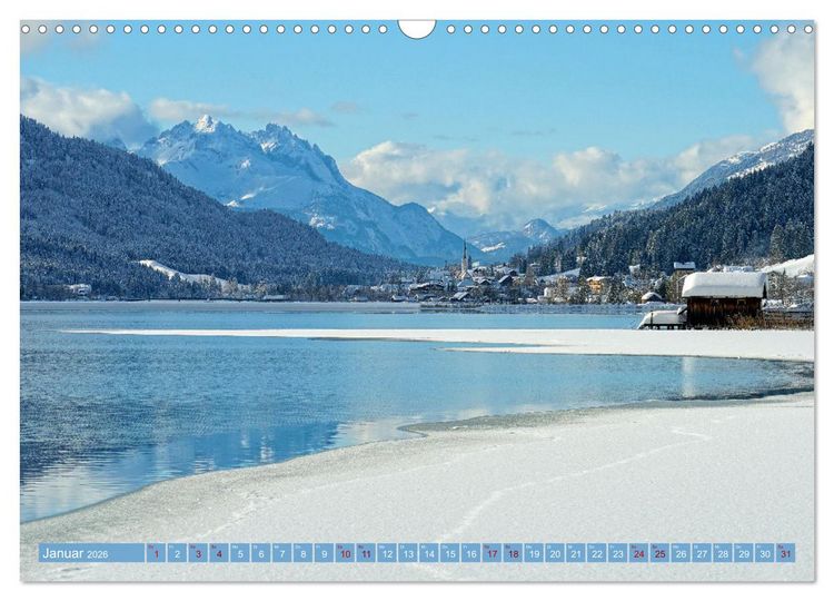 Produktbild: Bergseen zum Tr&auml;umen (Wandkalender 2026 DIN A3 quer), CALVENDO Monatskalender