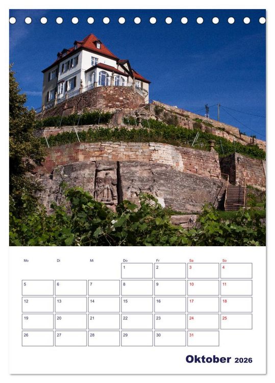 Produktbild: Welterbe Naumburg (Tischkalender 2026 DIN A5 hoch), CALVENDO Monatskalender