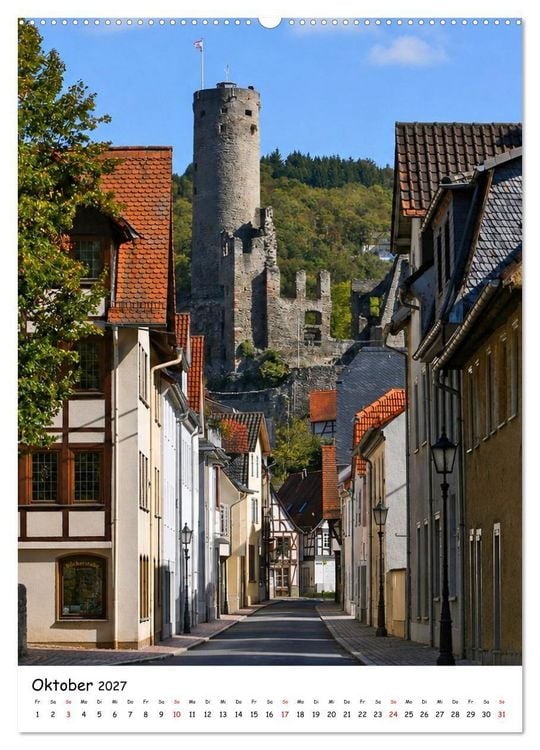 Produktbild: Burgstadt Eppstein (hochwertiger Premium Wandkalender 2027 DIN A2 hoch), Kunstdruck in Hochglanz