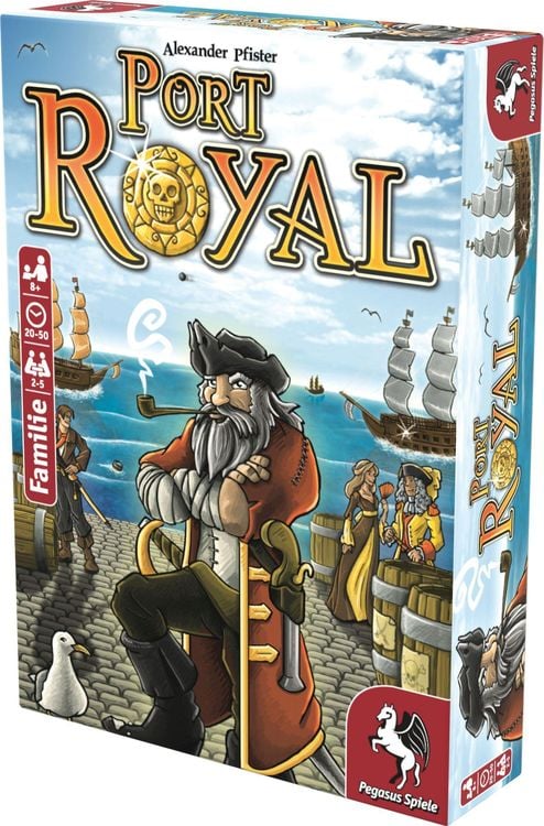 Produktbild: Pegasus - Port Royal, Familienspiel