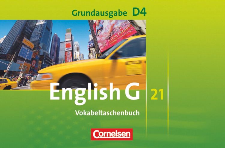 Produktbild: English G 21 Grundausgabe D/4: 8. Sj./Vokabeltb